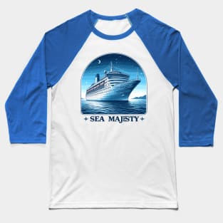 Cruise Ship Baseball T-Shirt